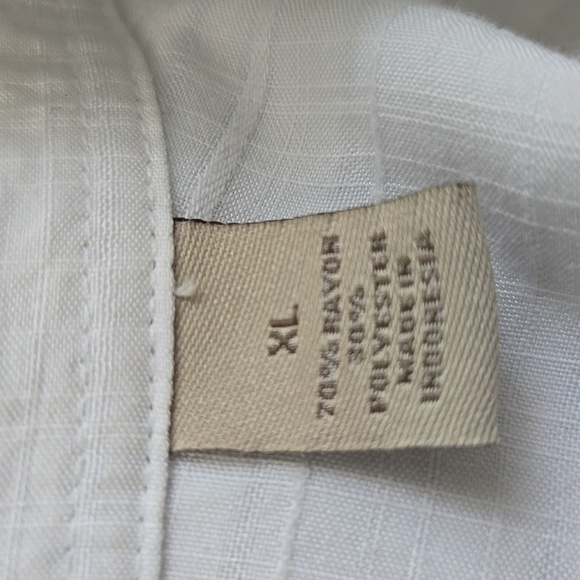 Paradise Collection Men's Button Up Short Sleeve Shirt Size XL - Picture 5 of 5